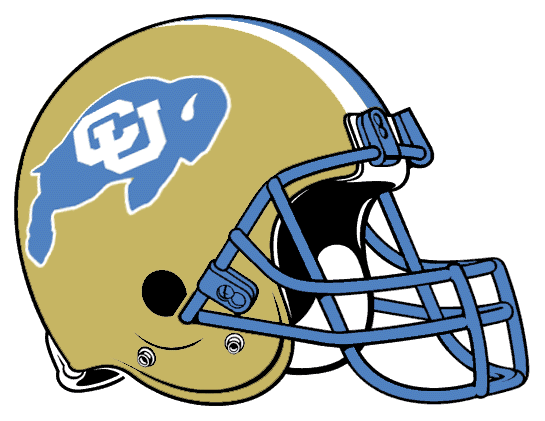 Colorado Buffaloes 1981-1984 Helmet Logo diy iron on heat transfer